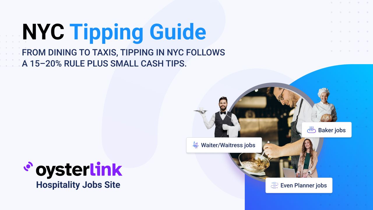 bartender counting money from tips